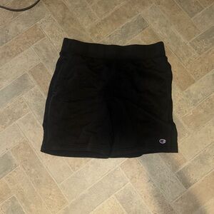 Champion Black Casual Shorts